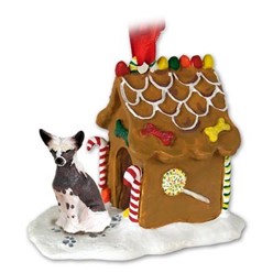 Chinese Crested Christmas Ornament