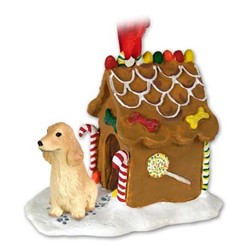 English Cocker Gingerbread Christmas Ornament