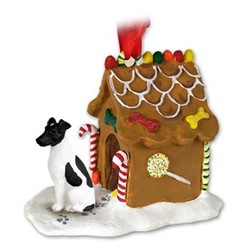 Fox Terrier Smooth Gingerbread Christmas Ornament