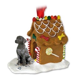 German Shorthaired Pointer Gingerbread Christmas Ornament