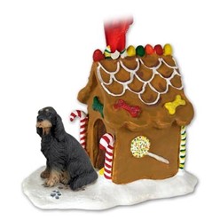 Gordon Setter Gingerbread Christmas Ornament