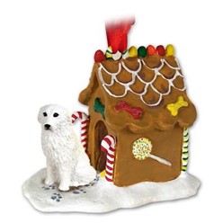 Great Pyrenees Gingerbread Christmas Ornament