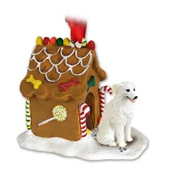 Kuvasz Gingerbread Christmas Ornament