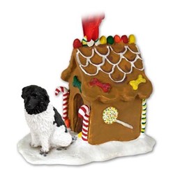 Landseer Gingerbread Christmas Ornament