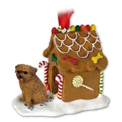 Norfolk Terrier Gingerbread Christmas Ornament