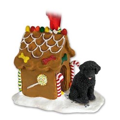 Portuguese Water Dog Gingerbread Christmas Ornament