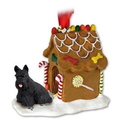 Scottish Terrier Gingerbread Christmas Ornament