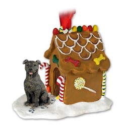 Staffordshire Bull Terrier Gingerbread Christmas Ornament