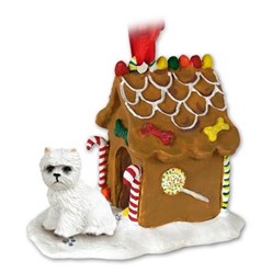 West Highland Terrier Gingerbread Christmas Ornament