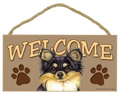 Chihuahua Welcome Sign, a Terrific Dog Breed Gift