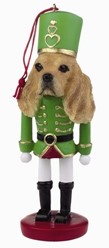 Cocker Spaniel Nutcracker Dog Christmas Ornament