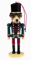 Jack Russell Nutcracker Dog Christmas Ornament