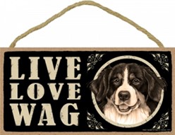 Spoiled Rotten Bernese Mountain Dog Sign, a Unique Dog Gift