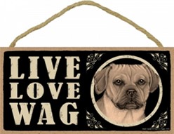 Spoiled Rotten Puggle Sign, a Unique Dog Gift