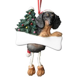 Dachshund Dangling Legs Dog Christmas Ornament- click for more breed colors