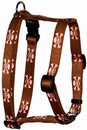 Brown Skulls Harness