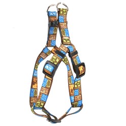 Tiki Print Step-In Harness