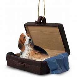 Basset Hound Traveling Companion Ornament