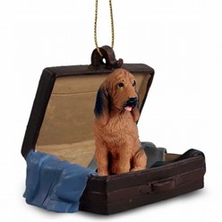 Bloodhound Traveling Companion Ornament