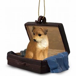 Border Terrier Traveling Companion Ornament