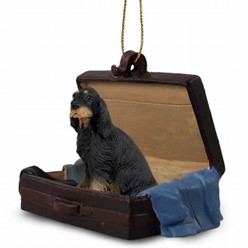 Gordon Setter Traveling Companion Ornament