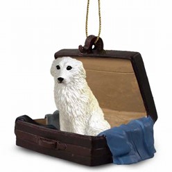 Great Pyrenees Traveling Companion Ornament