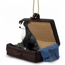Greyhound Traveling Companion Ornament