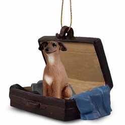 Italian Greyhound Traveling Companion Ornament