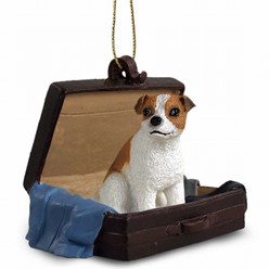 Jack Russell Traveling Companion Ornament