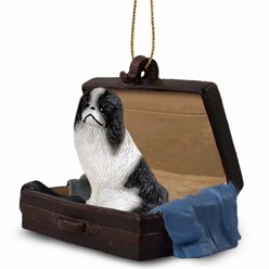 Japanese Chin Traveling Companion Ornament