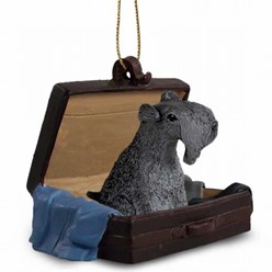 Kerry Blue Terrier Traveling Companion Ornament