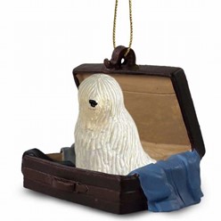 Komondor Traveling Companion Ornament