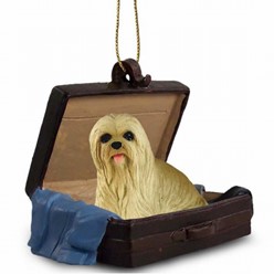 Lhasa Apso Traveling Companion Ornament