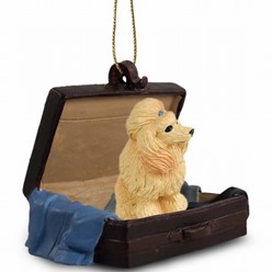 Poodle Traveling Companion Ornament