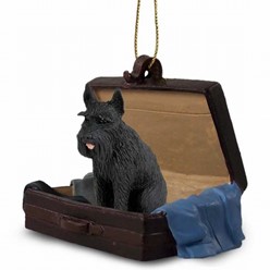 Giant Schnauzer Traveling Companion Ornament