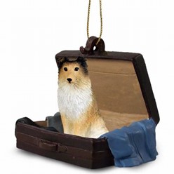 Shetland Sheepdog Traveling Companion Ornament
