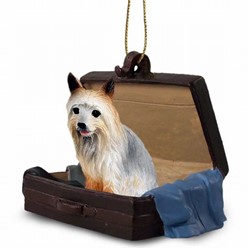 Silky Terrier Traveling Companion Ornament