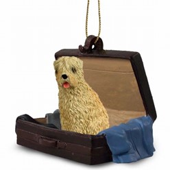 Soft Coated Wheaten Traveling Companion Ornament