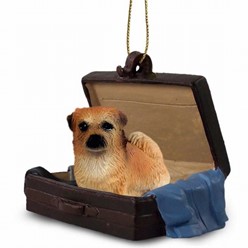 Tibetan Spaniel Traveling Companion Ornament