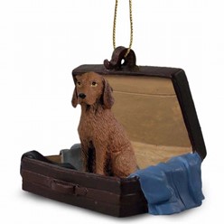 Vizsla Traveling Companion Ornament