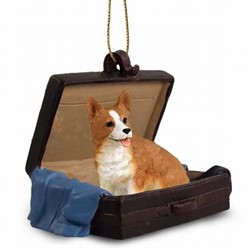 Welsh Corgi Pembroke Traveling Companion Ornament