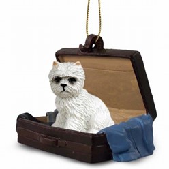 West Highland Terrier Traveling Companion Ornament