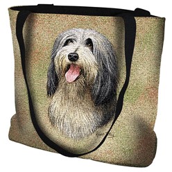 Bearded Collie Tapestry Tote Bag