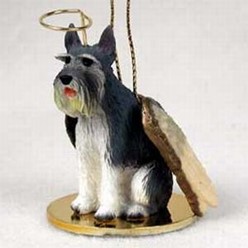 Giant Schnauzer Dog Angel Ornament