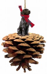 Pine Cone German Shorthaired Pointer Dog Christmas Ornament