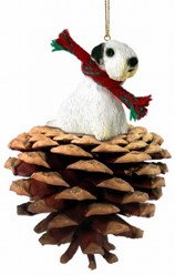 Pine Cone Sealyham Terrier Dog Christmas Ornament