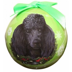 Poodle Ball Christmas Ornament