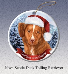 Nova Scotia Duck Tolling Retriever Dog Christmas Ornament