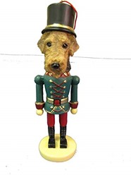 Airedale Terrier Nutcracker Dog Christmas Ornament