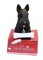 Scottish Terrier My Best Buddy Dog Christmas Ornament